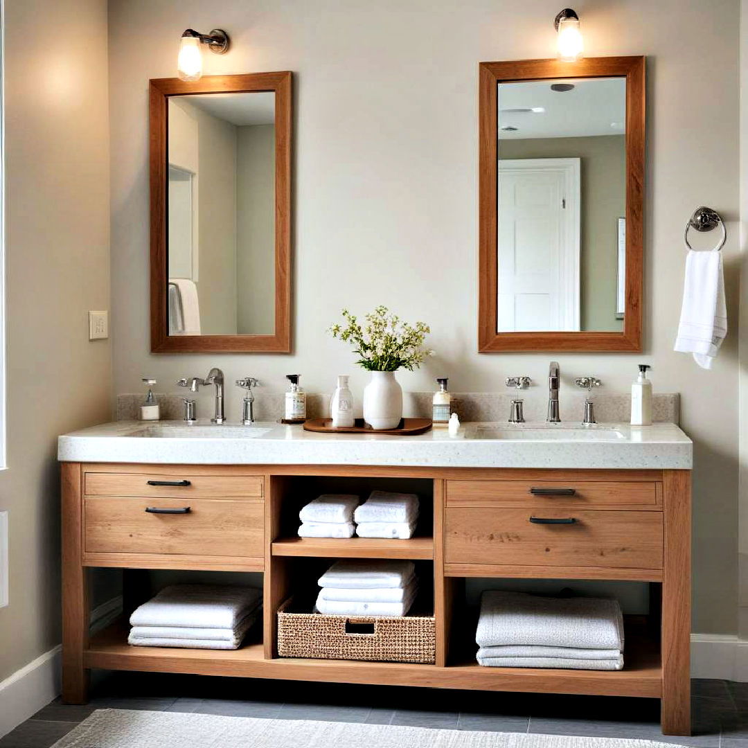 spa like bathroom - 40 Bathroom Vanity Ideas