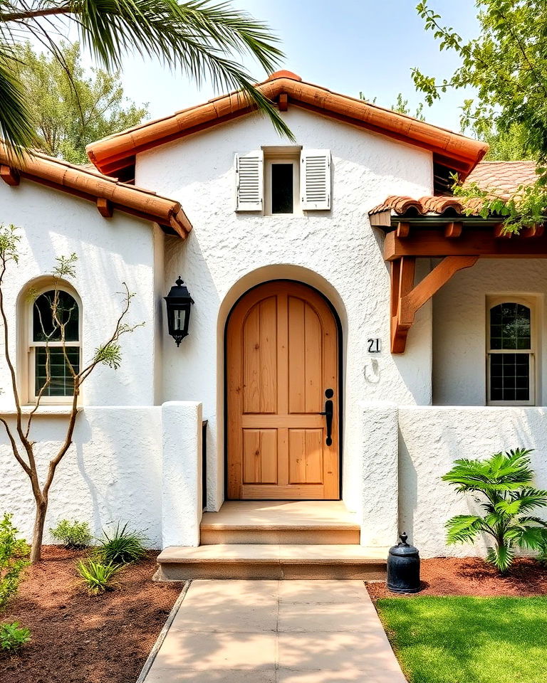 spanish bungalow design stucco exterior walls - 25 Spanish Bungalow Exterior Ideas