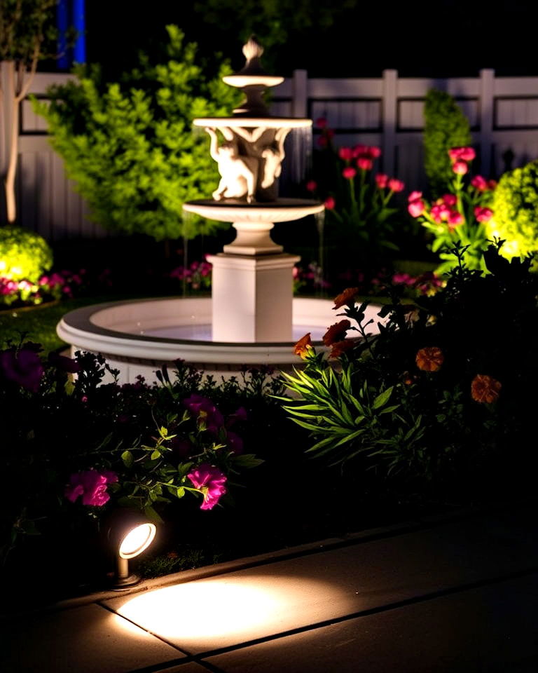 spotlights for garden lighting - 40 Garden Lighting Ideas