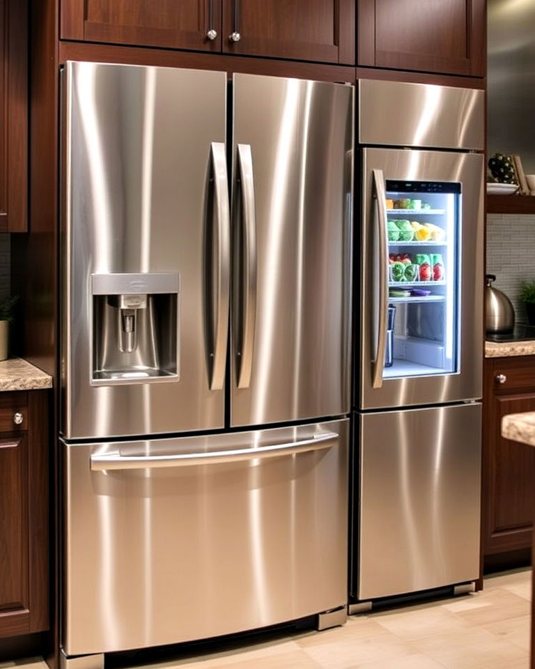 stainless steel appliances for modern farmhouse style kitchen 1 - 25 Kitchen With Stainless Steel Appliances