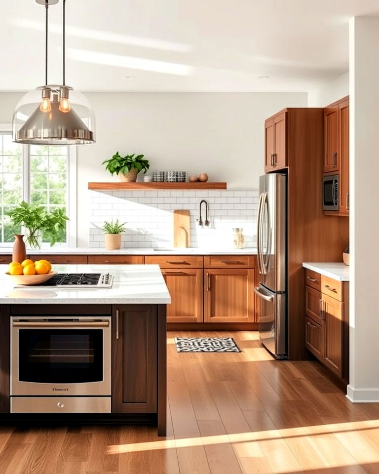 stainless steel appliances for open concept kitchen - 25 Kitchen With Stainless Steel Appliances