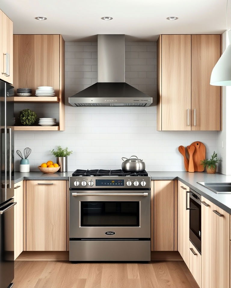 stainless steel appliances for scandinavian style kitchen - 25 Kitchen With Stainless Steel Appliances
