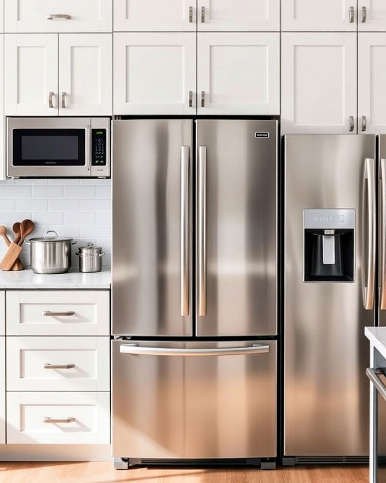 stainless steel appliances for timeless appeal - 25 Kitchen With Stainless Steel Appliances