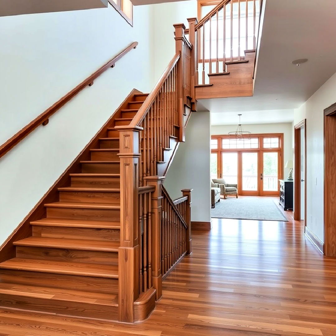 staircase for wooden interior design - 25 Wooden Interior Design Ideas