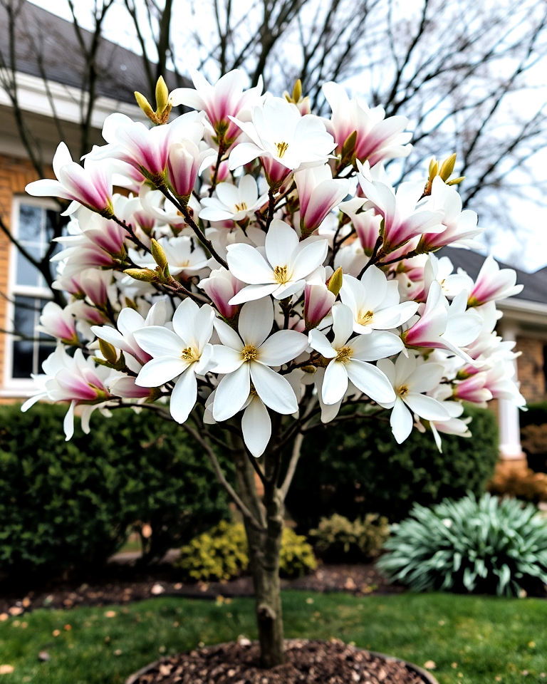 star magnolia for small yards - 30 Small Trees for Front Yard