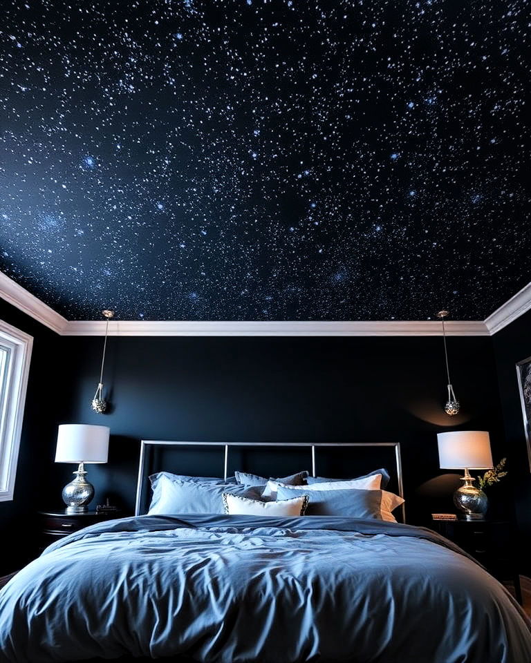 starry sky ceiling for fantasy bedroom - 20 Fantasy Bedroom Ideas