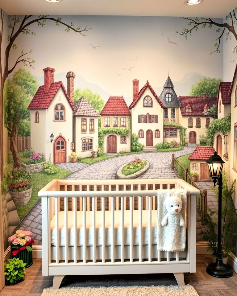 storybook village nursery - 20 Whimsical Nursery Ideas
