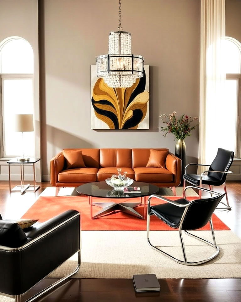 streamlined furniture for art deco interiors - 30 Art Deco Interior Design Ideas