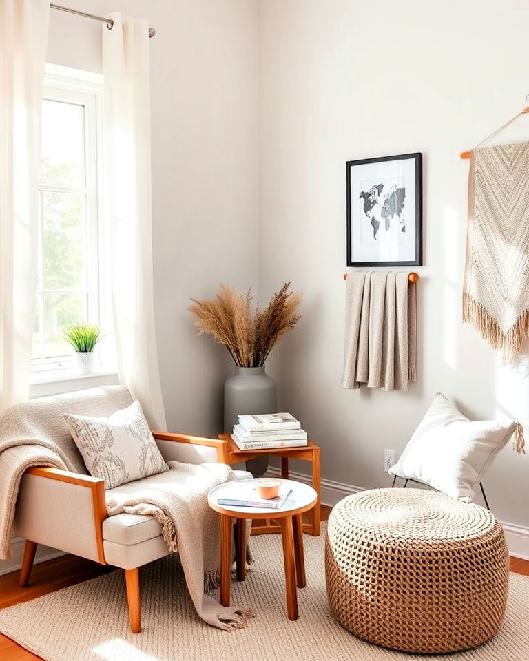 stylish cozy blankets and throws - 20 Lactation Room Ideas