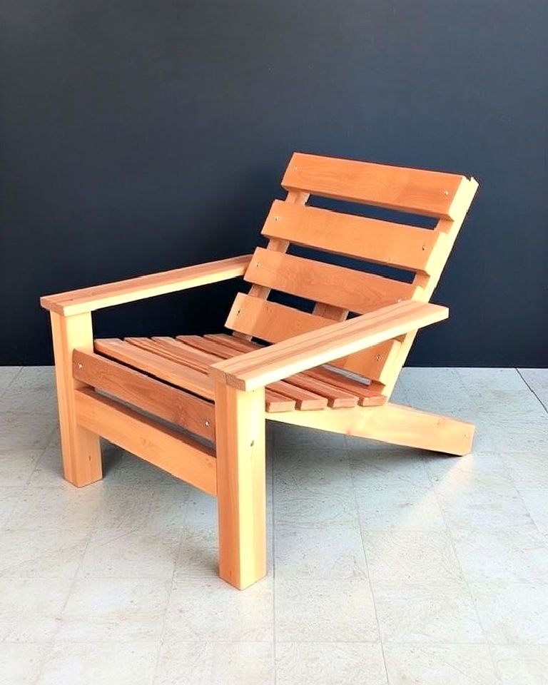 stylish pallet lounge chair - 40 Pallet Furniture Ideas