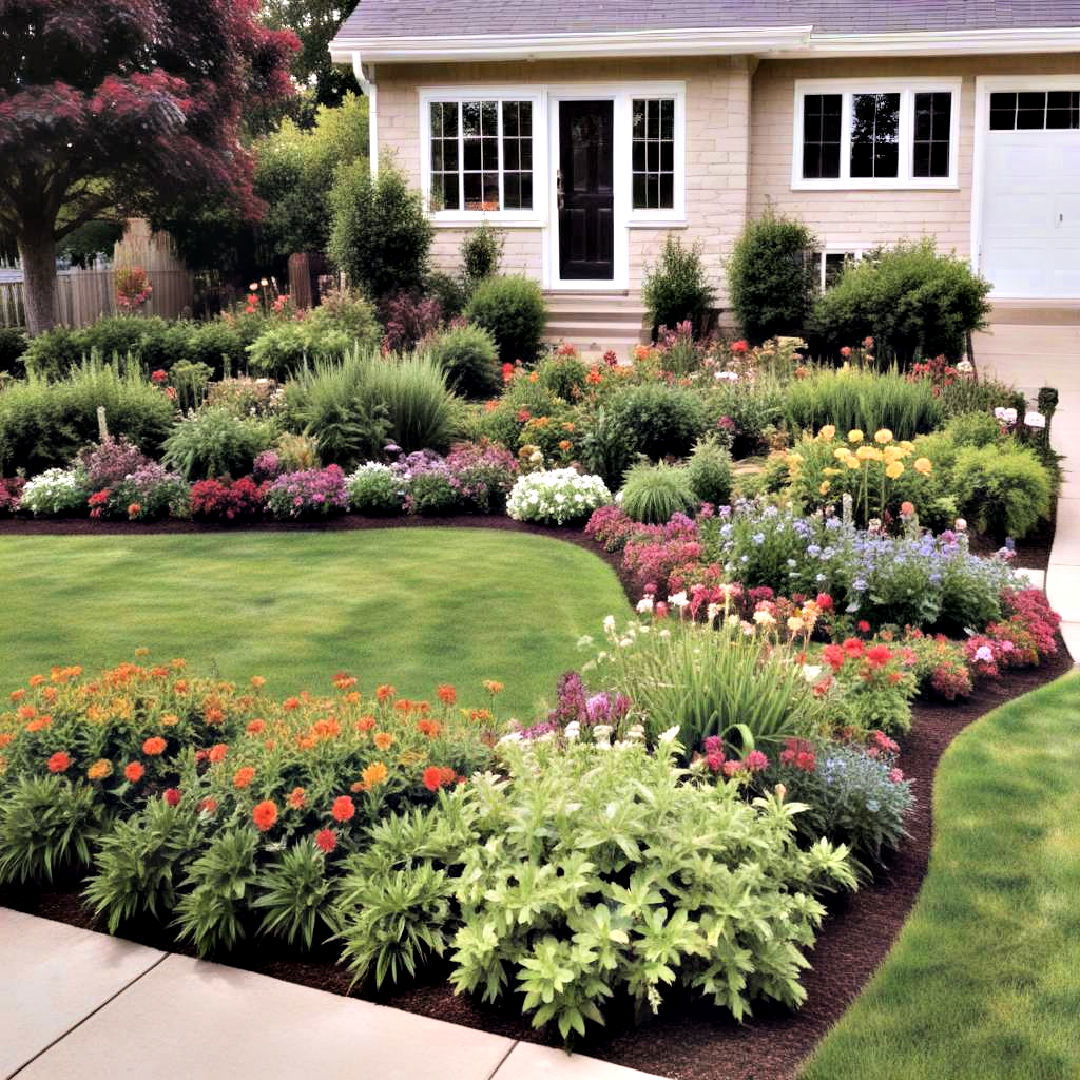 suburban flower garden idea - 30 Flower Garden Ideas