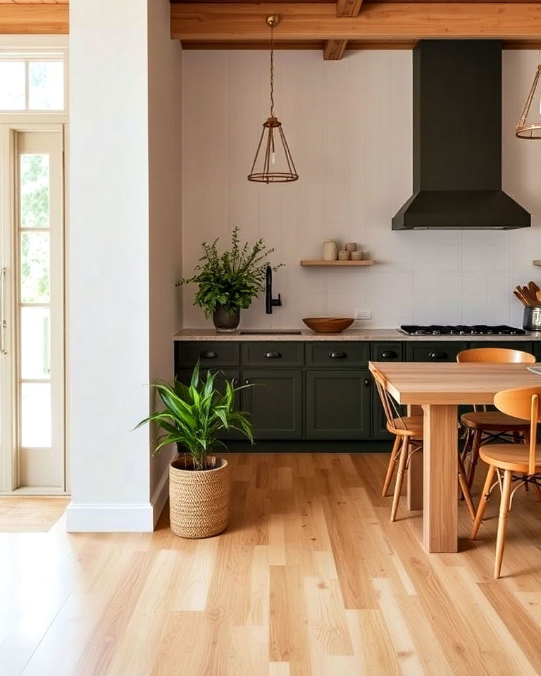 sustainable bamboo flooring - 40 Farmhouse Flooring Ideas