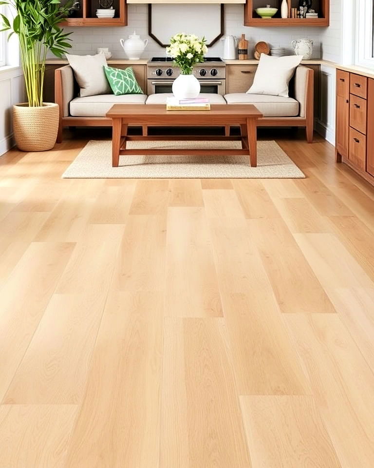 sustainable engineered bamboo flooring - 40 Farmhouse Flooring Ideas