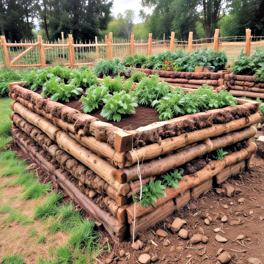 sustainable hugelkultur raised beds - 40 Raised Garden Bed Ideas