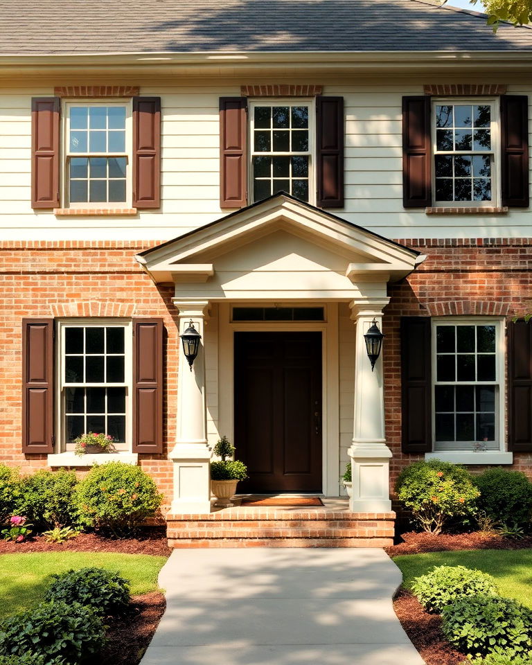 swiss coffee exterior paint color - 25 Off-white Paint Colors for Home Exteriors