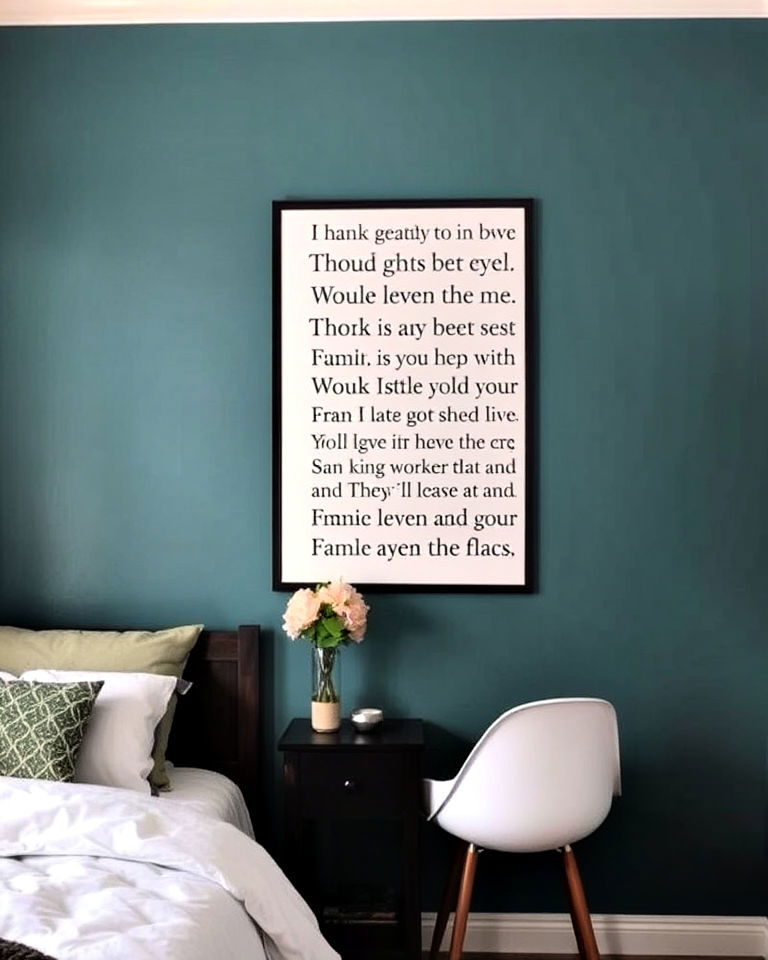 taylor swift lyric wall art - 20 Taylor Swift Themed Bedroom Decor Ideas