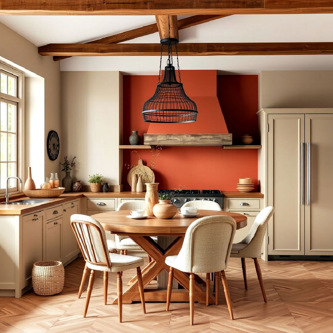 terracotta and beige color palette - 40 Warm Color Palettes for Every Room in the House