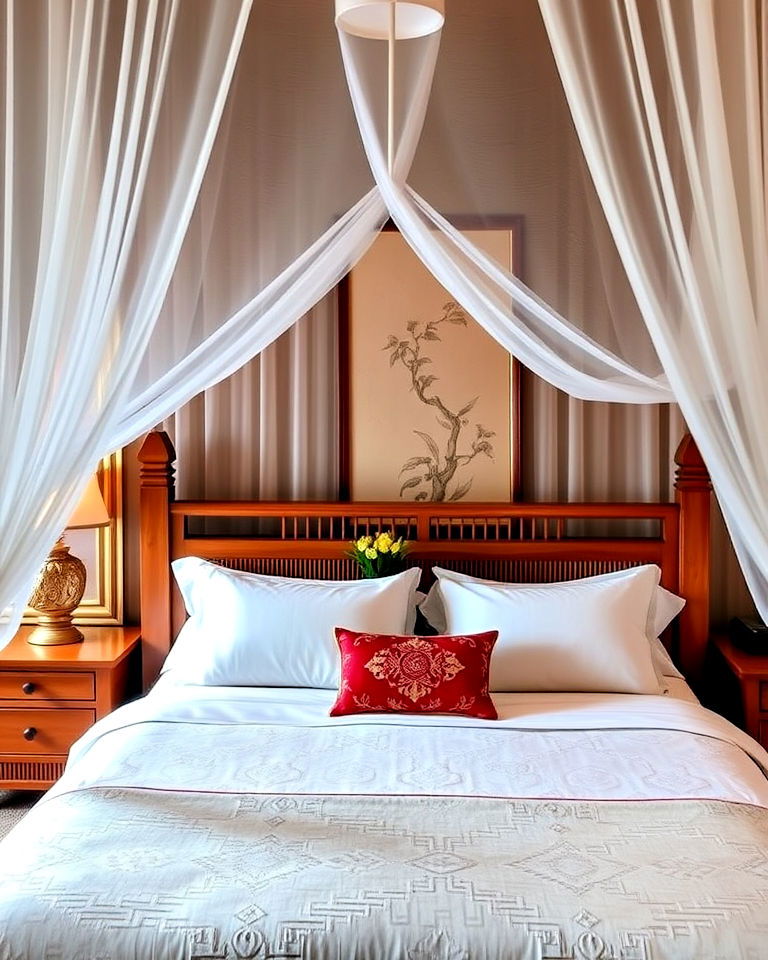 thai inspired bedroom - 20 Asian Bedroom Ideas