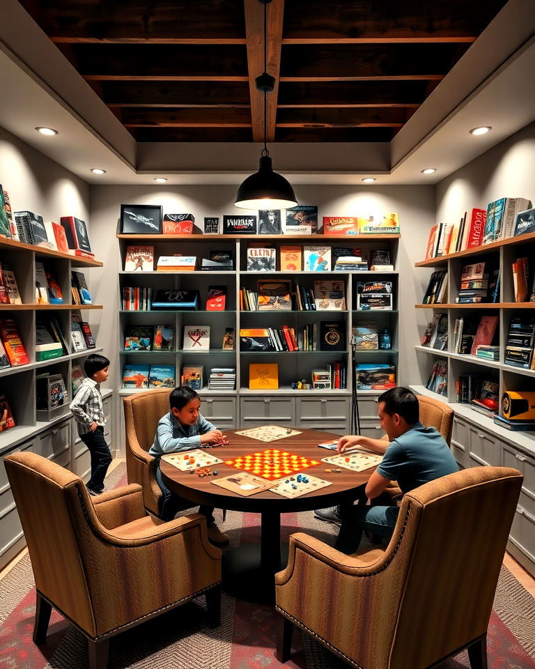 thematic board game paradise - 30 Rec Room Ideas