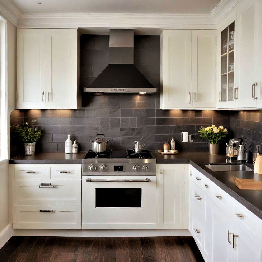thermofoil off white kitchen cabinets - 15 Off-white Kitchen Cabinets
