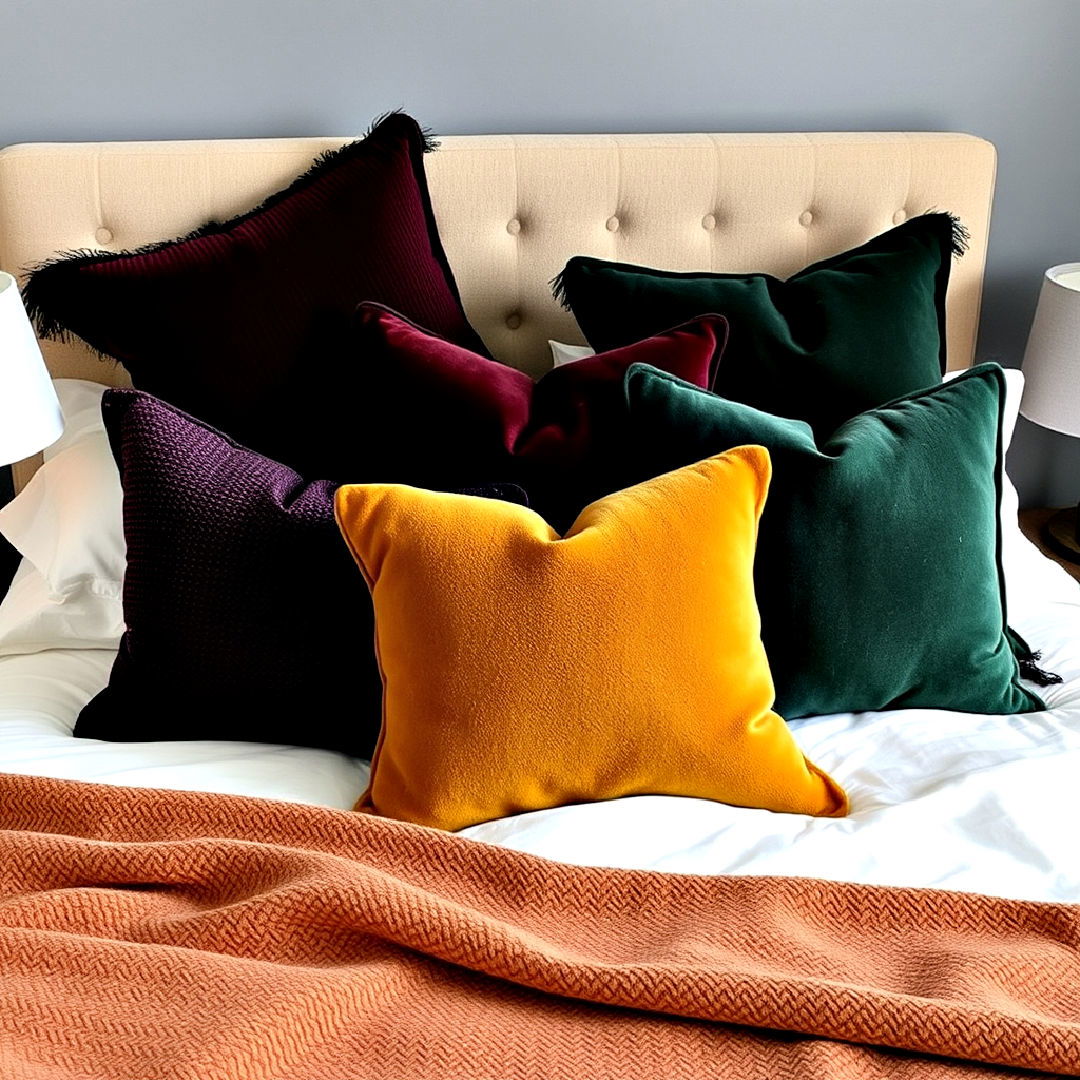 throw pillows for dark academia bedroom - 25 Dark Academia Bedroom Ideas