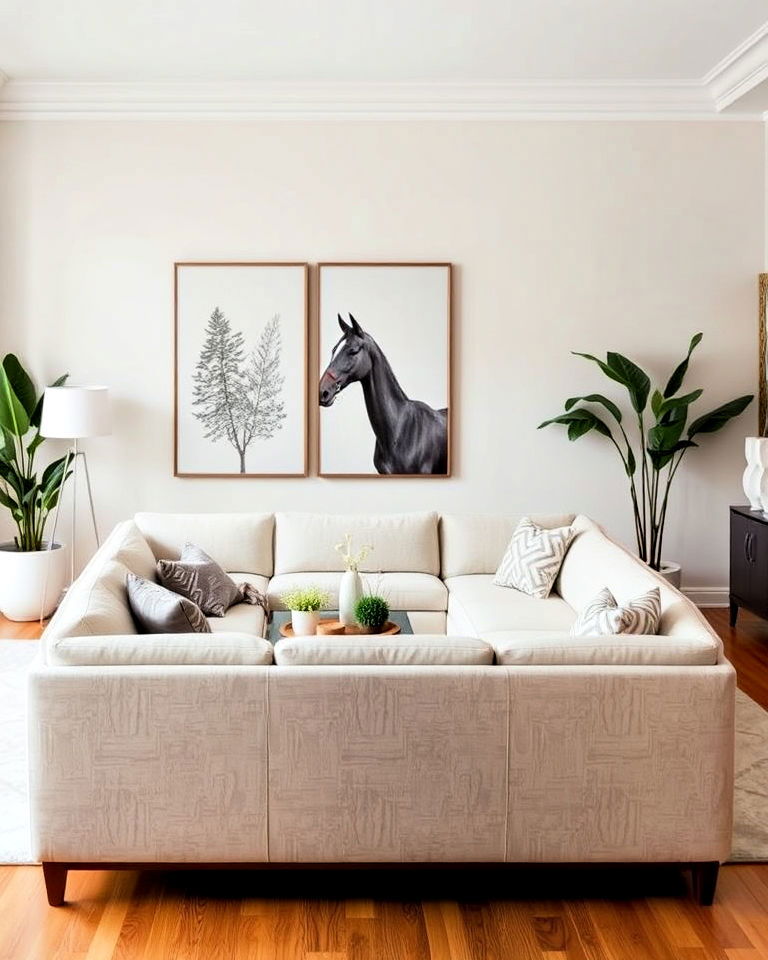 tight back sectional for small living room - 30 Small Living Room Sectional Layout Ideas