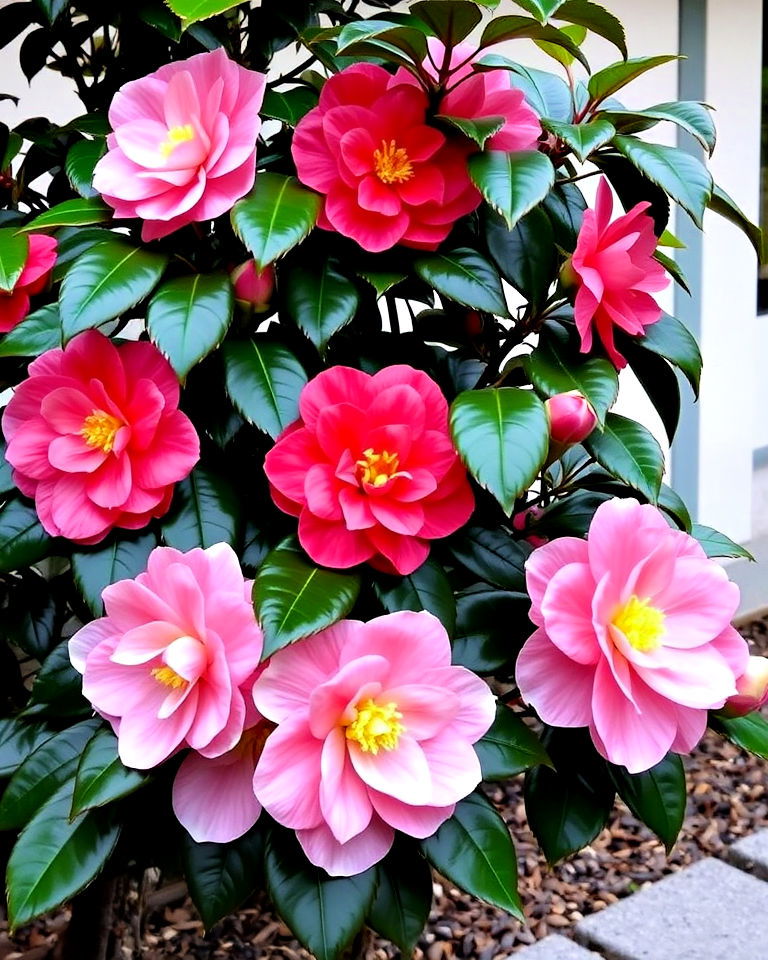 timeless camellia plants - 40 Japanese Garden Ideas