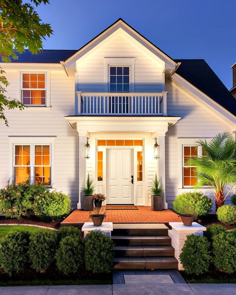 timeless cloud white paint - 25 Off-white Paint Colors for Home Exteriors