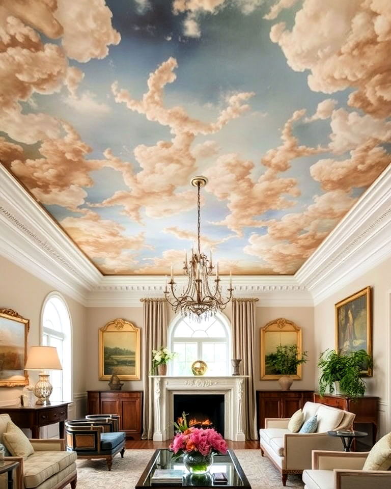 timeless fresco ceiling design - 20 Italian Interior Design Ideas