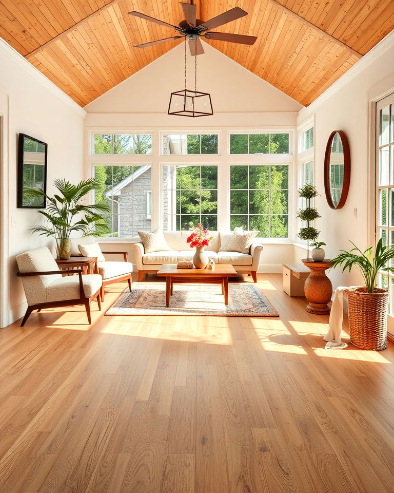 timeless golden oak floor color - 30 Wood Floor Colors