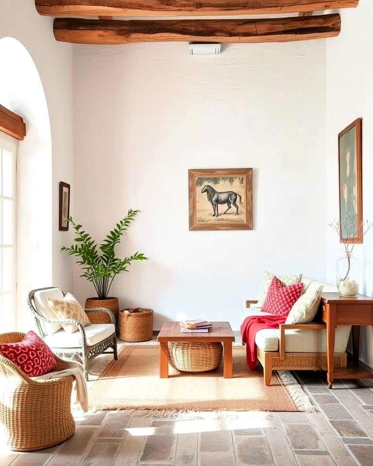 timeless look whitewashed walls - 20 Italian Interior Design Ideas