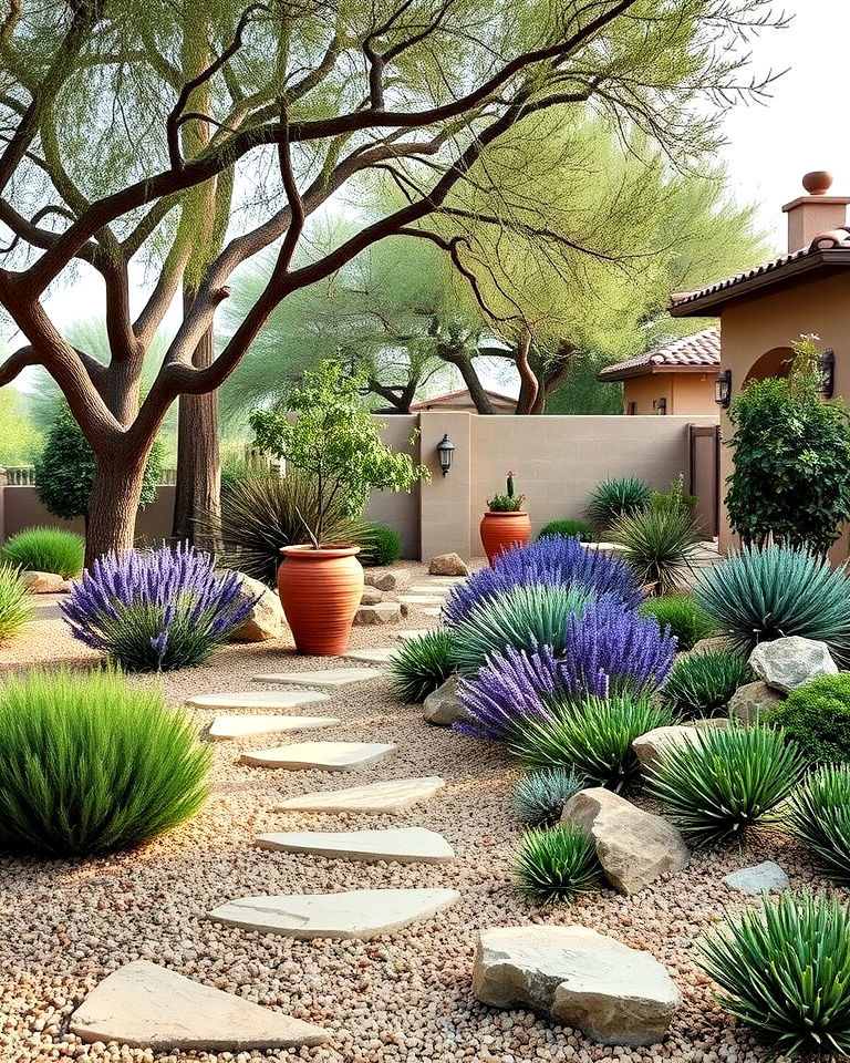 timeless mediterranean inspired landscaping - 30 Drought Tolerant Landscaping Ideas