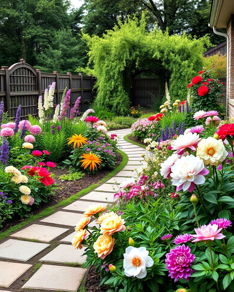 timeless perennial border garden - 30 Luxury Garden Design Ideas
