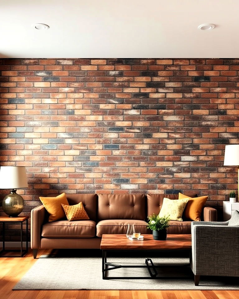 timeless textured brick accent wall - 20 Brick Accent Wall Ideas