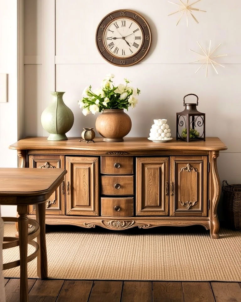 timeless weathered wood furniture - 30 French Country Decor Ideas