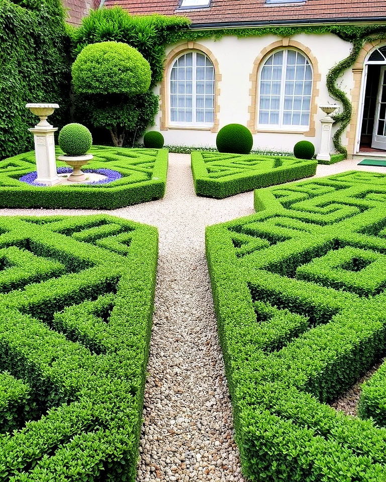 traditional french parterres - 25 Parterre Garden Ideas