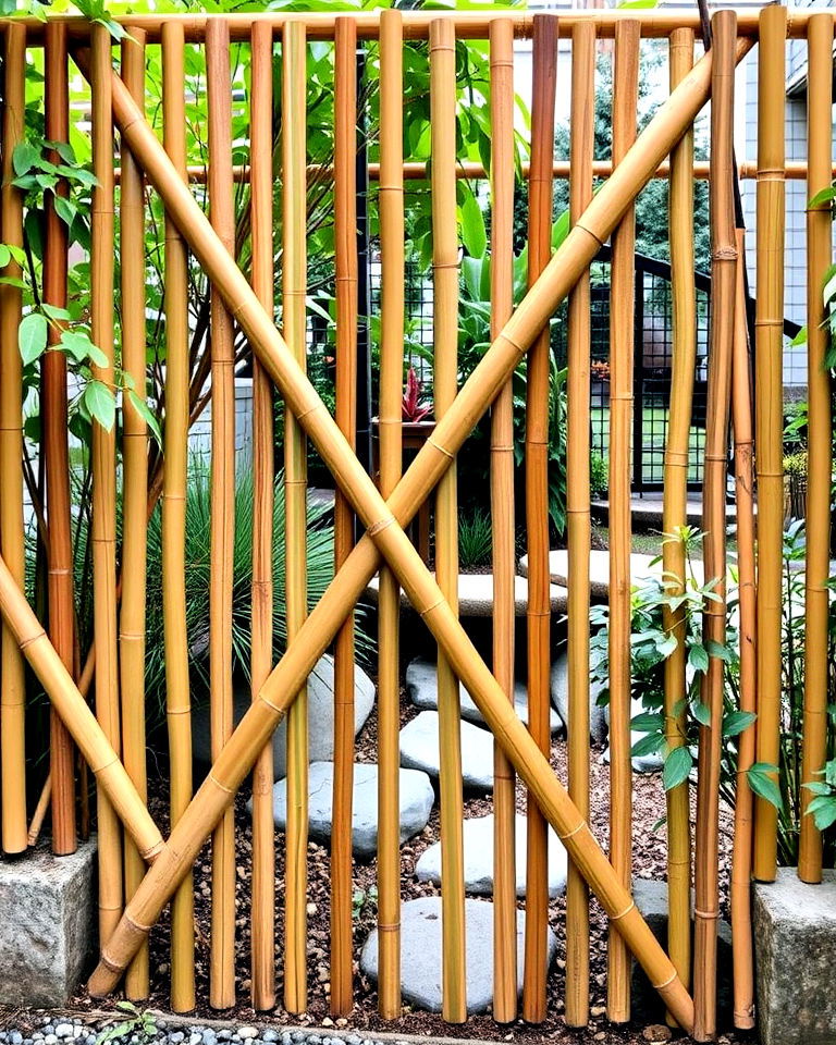 traditional japanese zig zag bamboo fence - 40 Japanese Fence Ideas