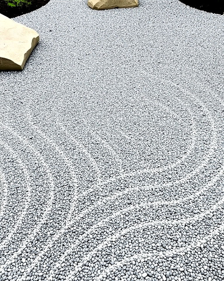 traditional raked gravel patterns - 20 Small Zen Garden Ideas