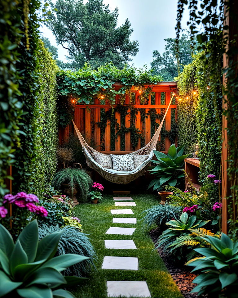 tranquil vibe hidden garden nook - 30 Luxury Garden Design Ideas