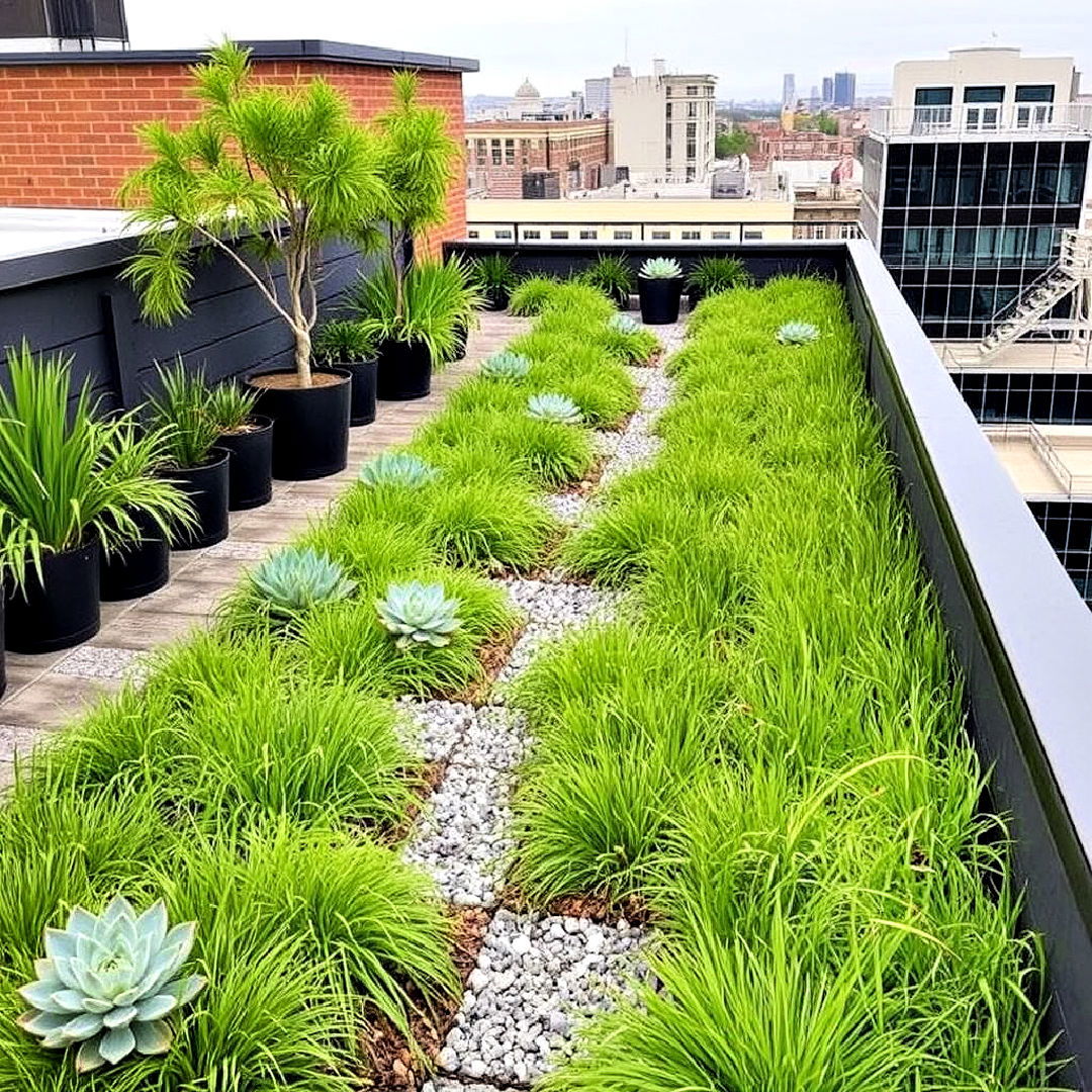 transform rooftop deck into green roof - 40 Rooftop Deck Ideas