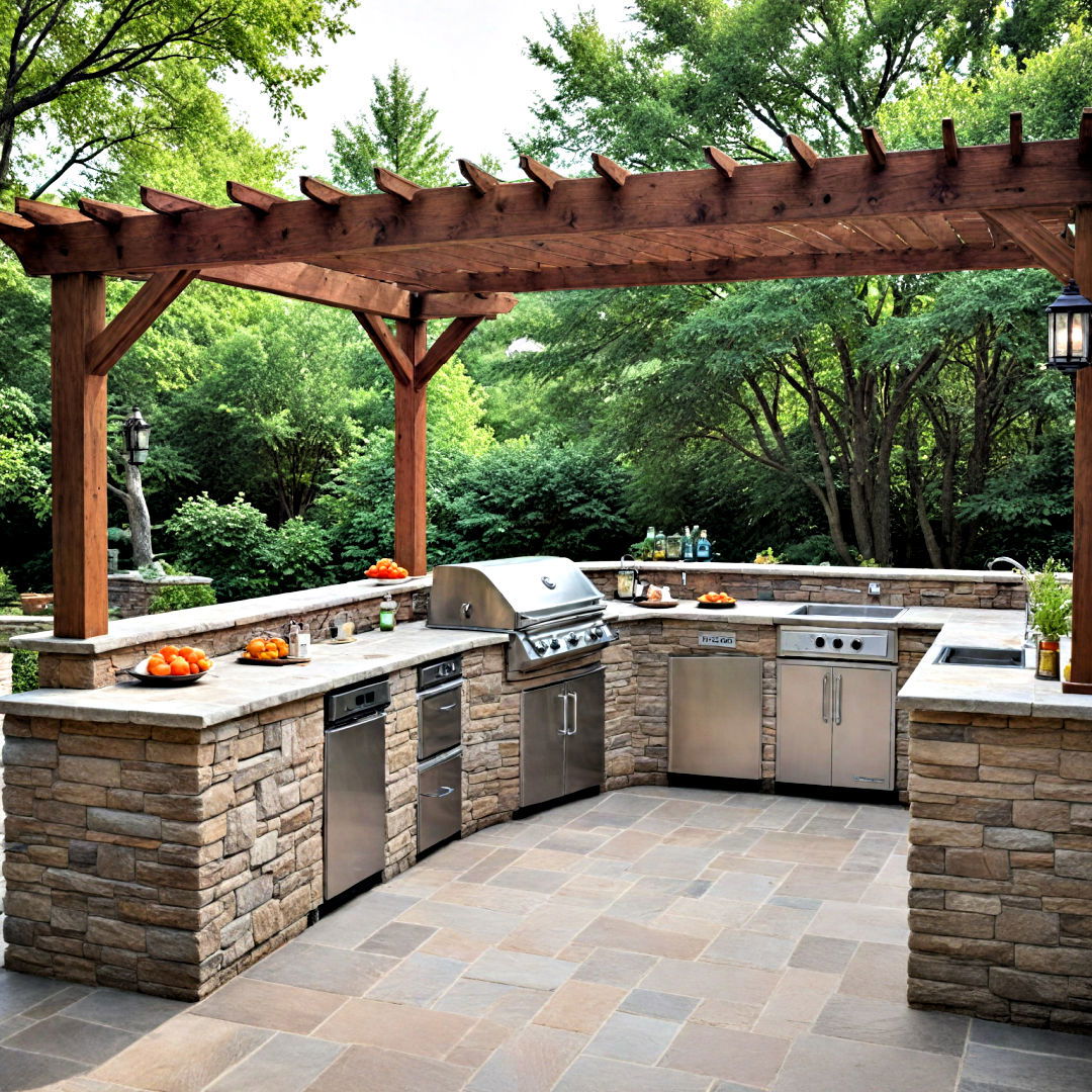 transform your backyard into a culinary hub - 40 Hardscaping Ideas