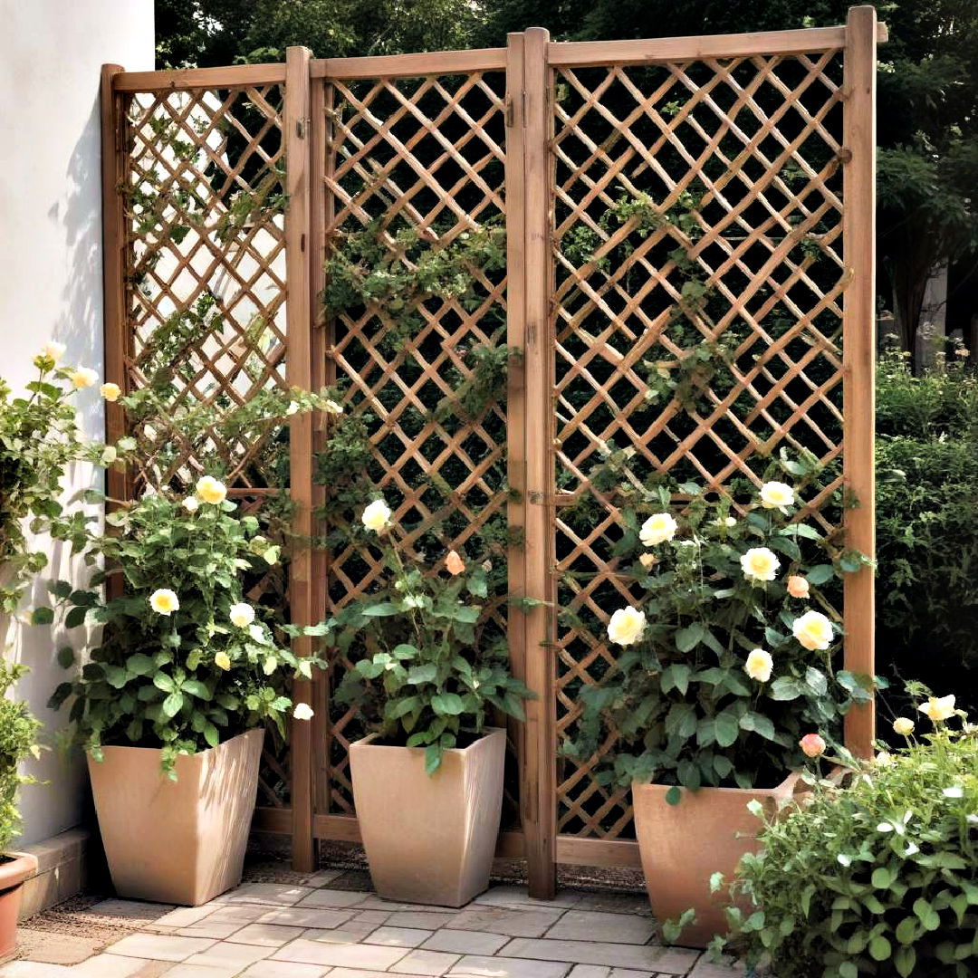 trellis screen for outdoor privacy - 30 Outdoor Privacy Screen Ideas