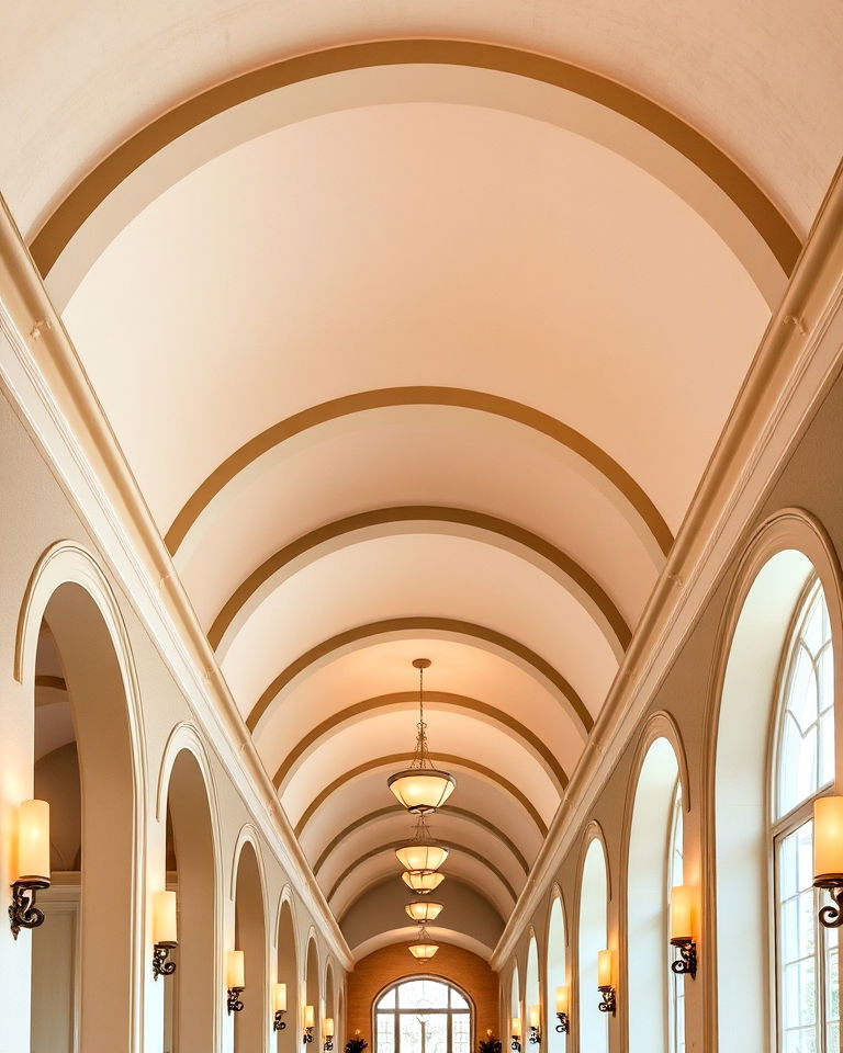 unique arched vaulted ceiling - 40 Vaulted Ceiling Ideas