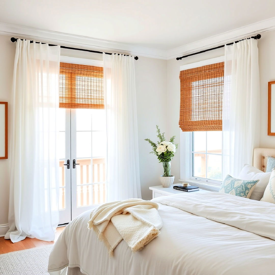 unique coastal inspired window treatments - 40 Ocean-themed Bedroom Ideas