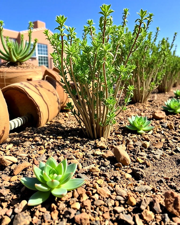 unique drip irrigation system - 30 Drought Tolerant Landscaping Ideas