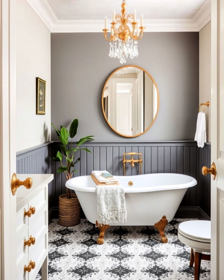 unique eclectic bathroom design - 25 Eclectic Interior Design Ideas