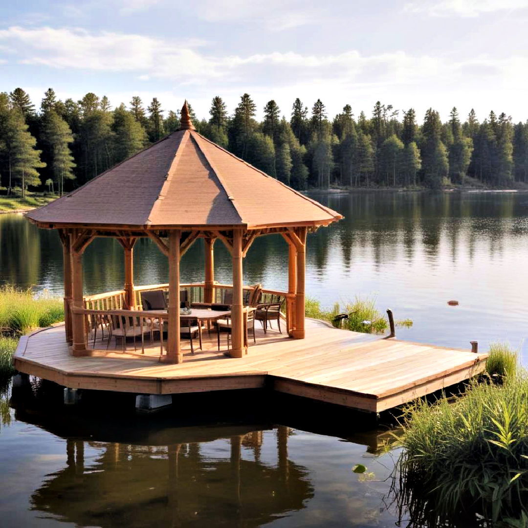unique floating gazebo - 40 Gazebo Design Ideas
