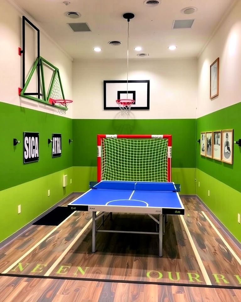 unique indoor sports arena - 30 Rec Room Ideas