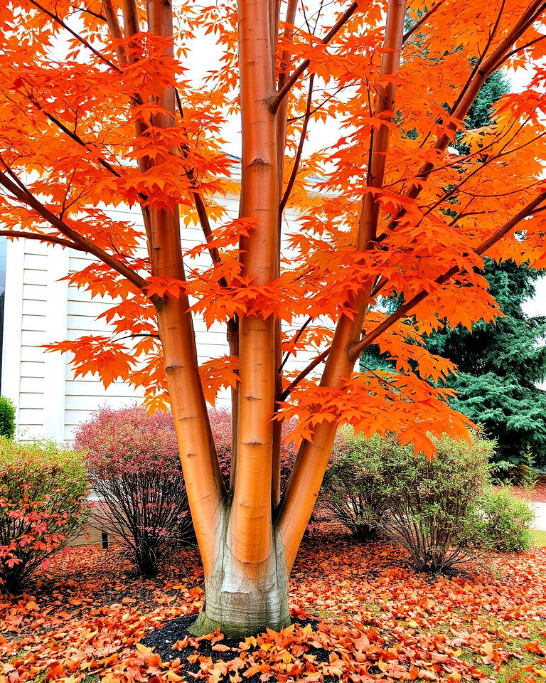 unique paperbark maple - 30 Small Trees for Front Yard
