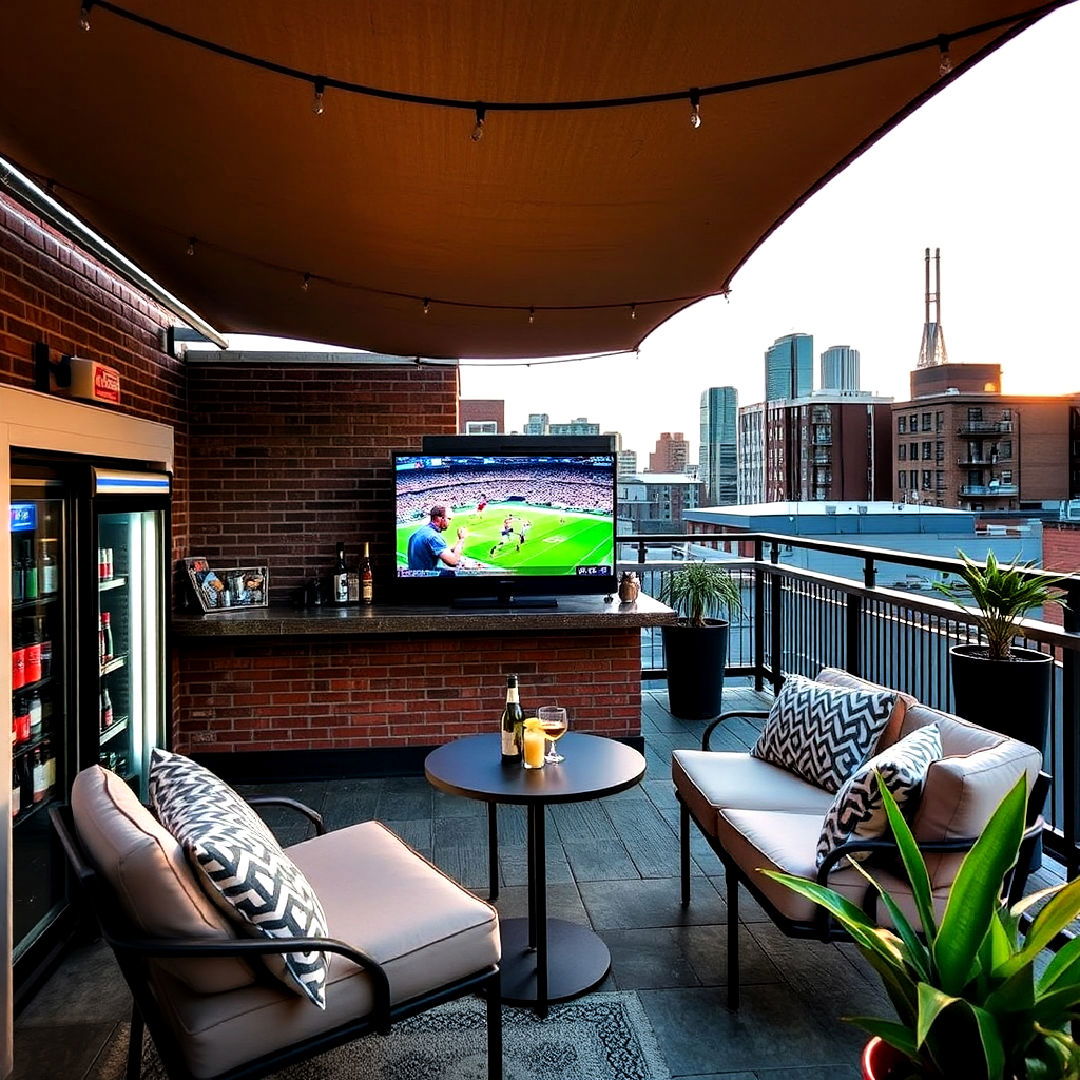 unique rooftop sports bar - 40 Rooftop Deck Ideas